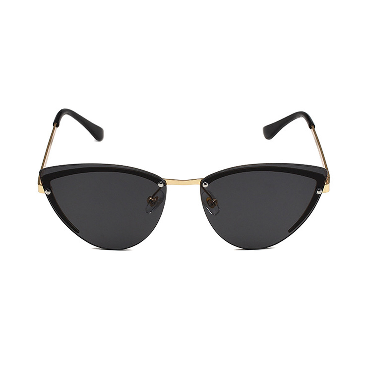 Lunettes de soleil en métal de couleur océan