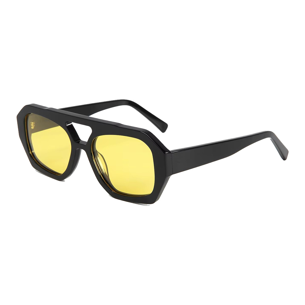 Lunettes optiques à acétate ultra-légère à la mode européen et américaine et américaine