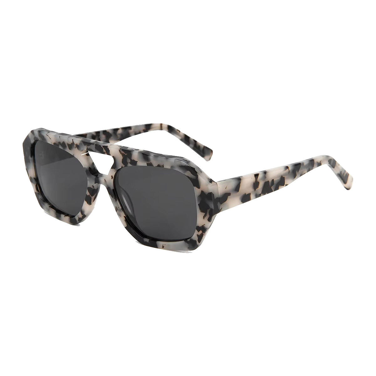 Lunettes optiques à acétate ultra-légère à la mode européen et américaine et américaine