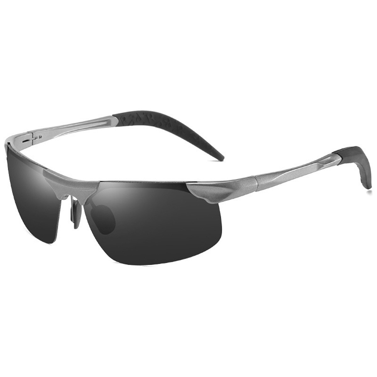Lunettes de soleil en métal cycliste en aluminium-magnésium