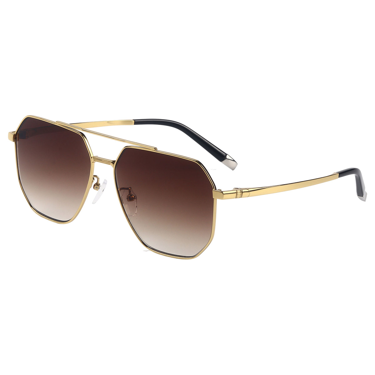 Lunettes de soleil en titane pur ultra-légères colorées et élégantes