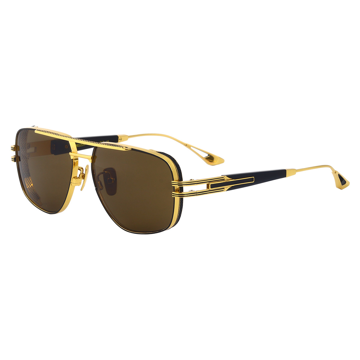 Cadre en forme de titane japonais Unisexe Pure Titane Sunglasses