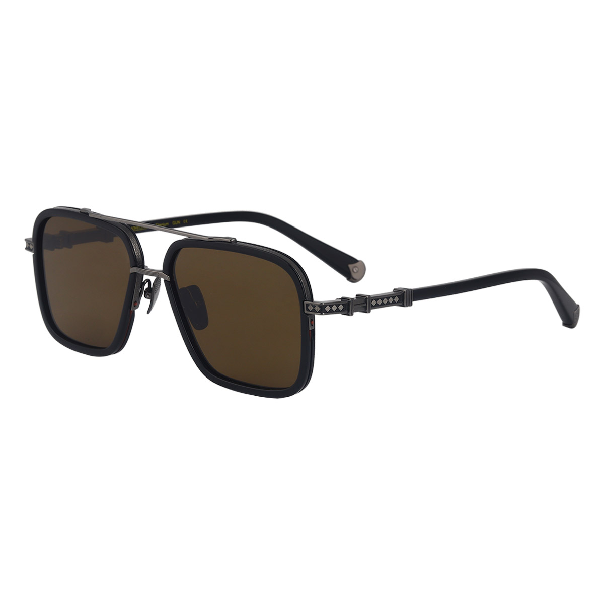 Lunettes de soleil en titane à grande ténacité à haute ténacité respectueuse de l'environnement