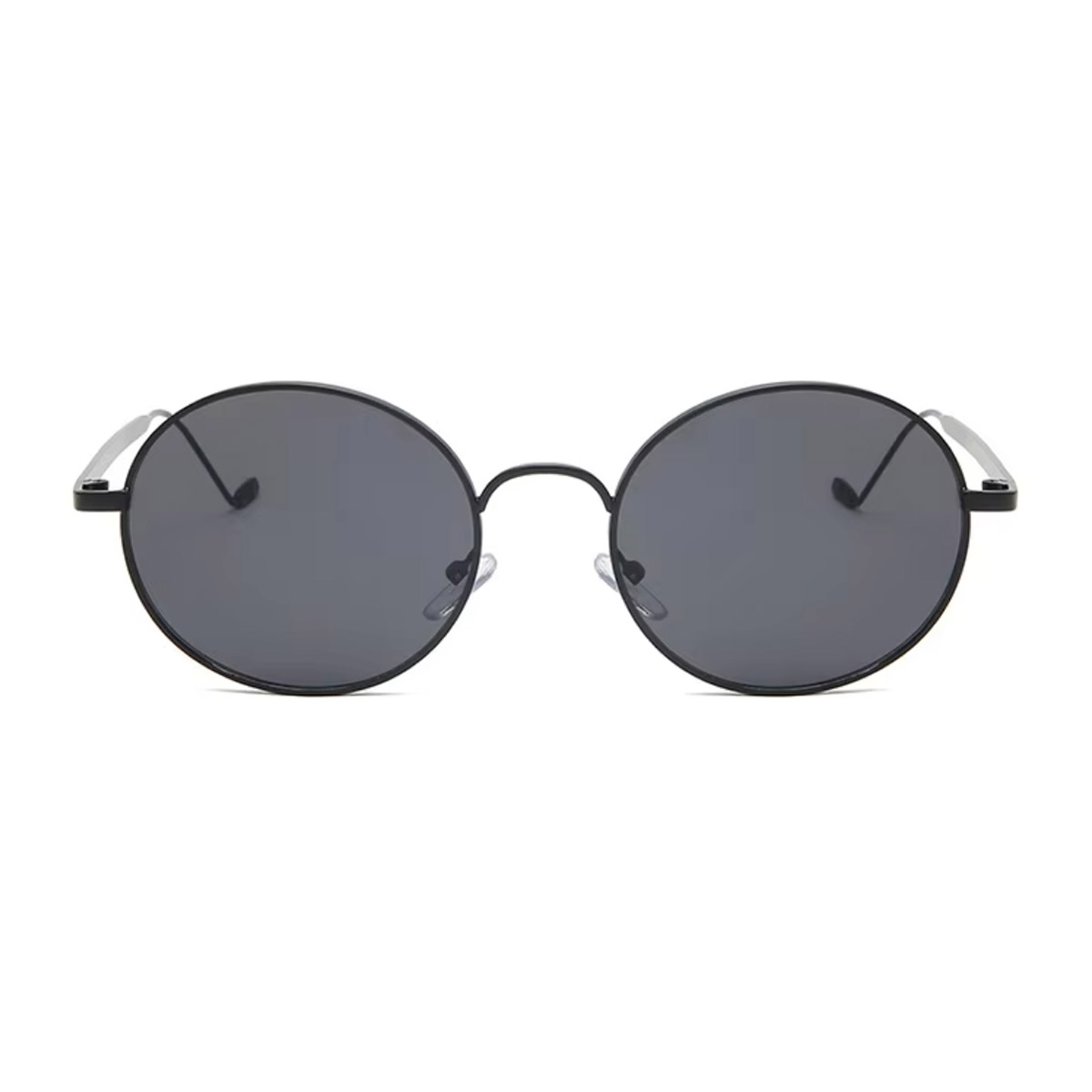 Lunettes de soleil en métal rond vintage