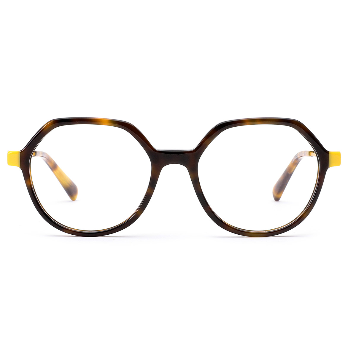 Mélange d'épissage luxueux léger et assortir des lunettes optiques en acétate