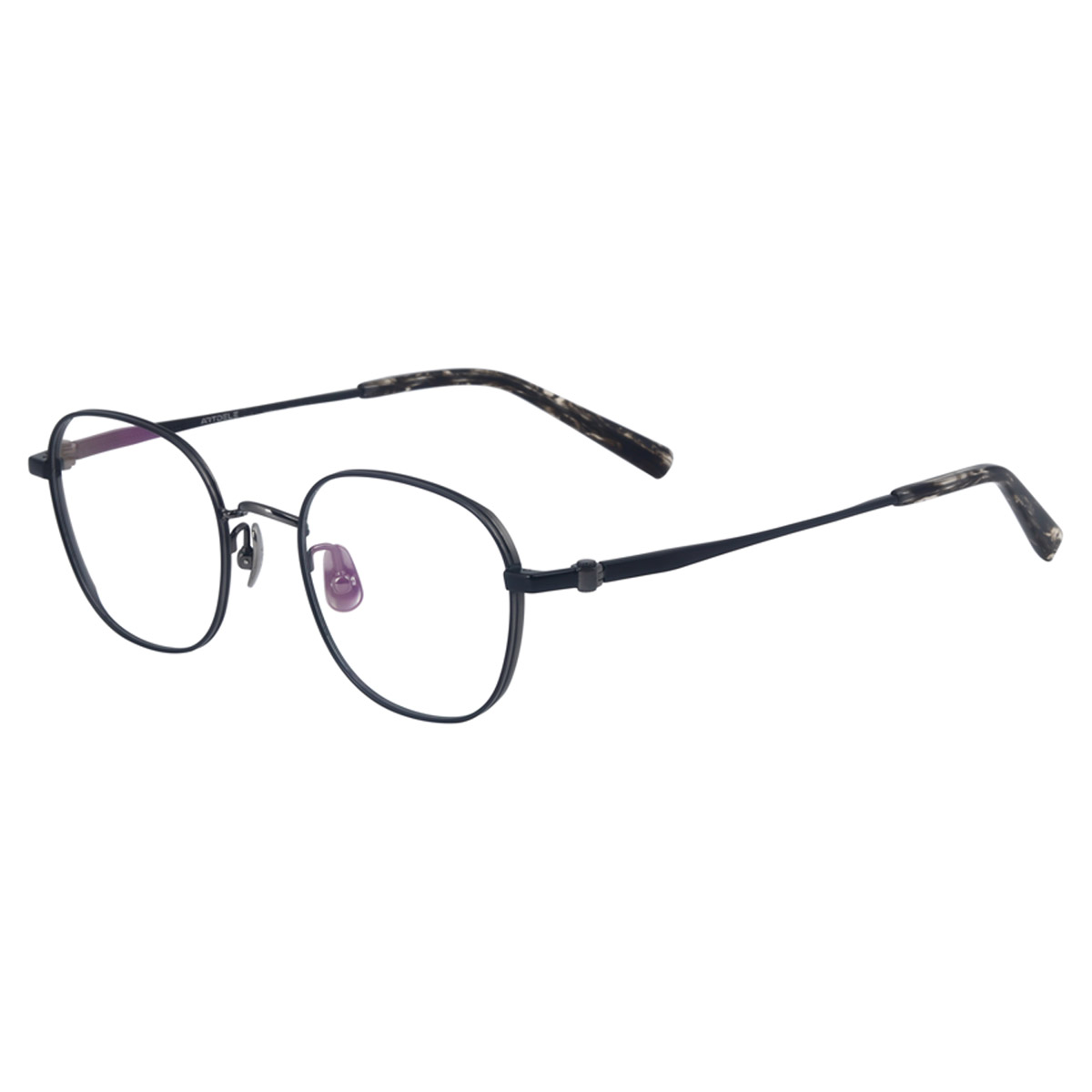Lunes optiques en titane pur ergonomique à cadre complet