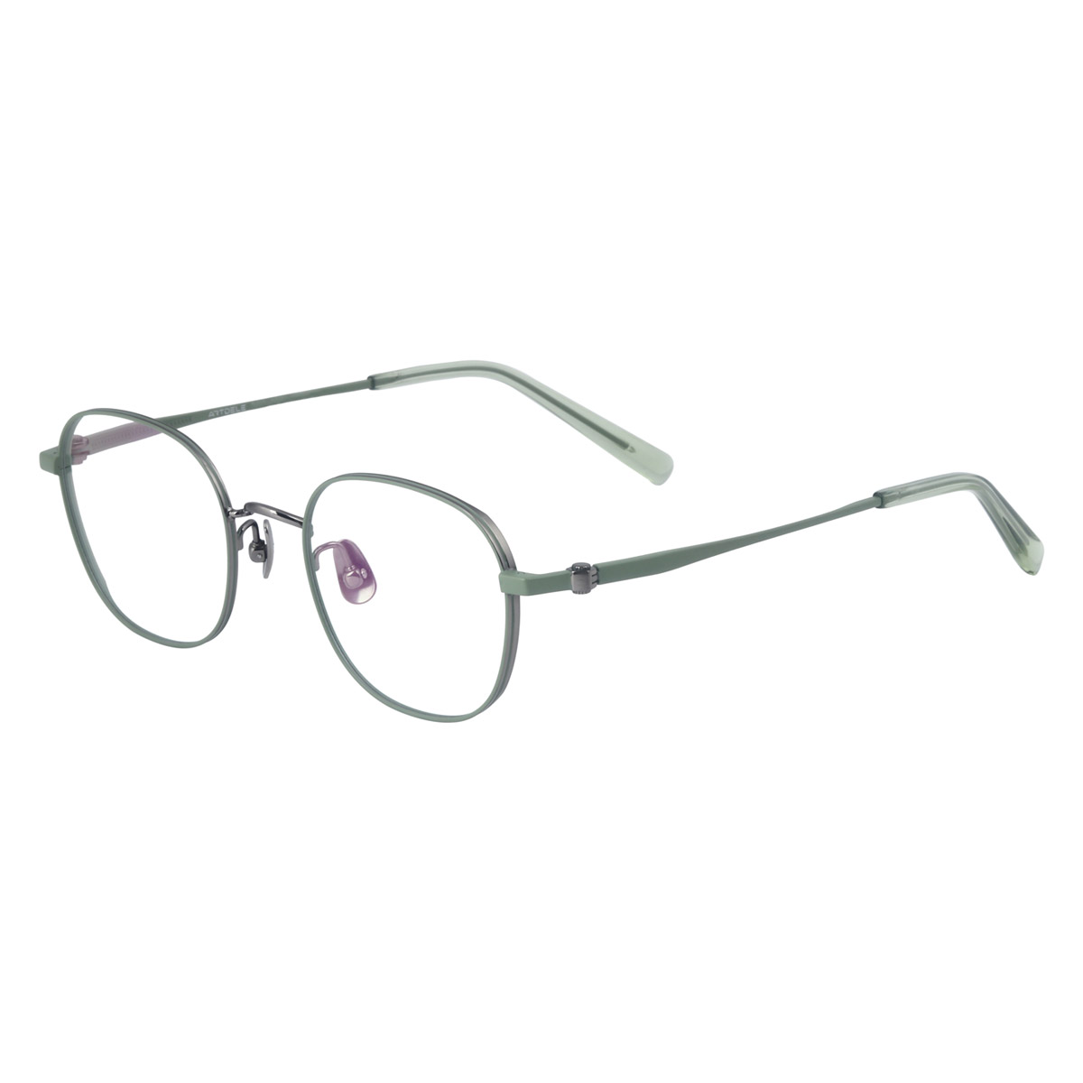 Lunes optiques en titane pur ergonomique à cadre complet