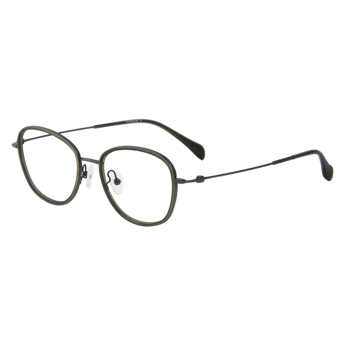 Lunes optiques à acétate de titane sportif ultra-léger