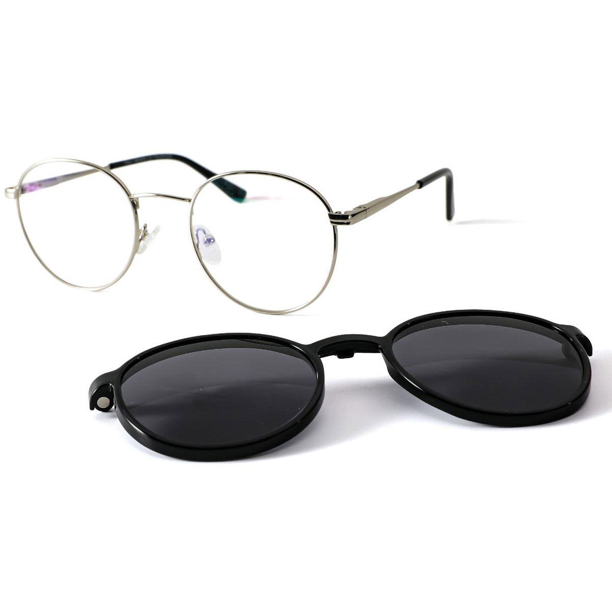 Clip résistant à l'huile sur les lunettes de soleil