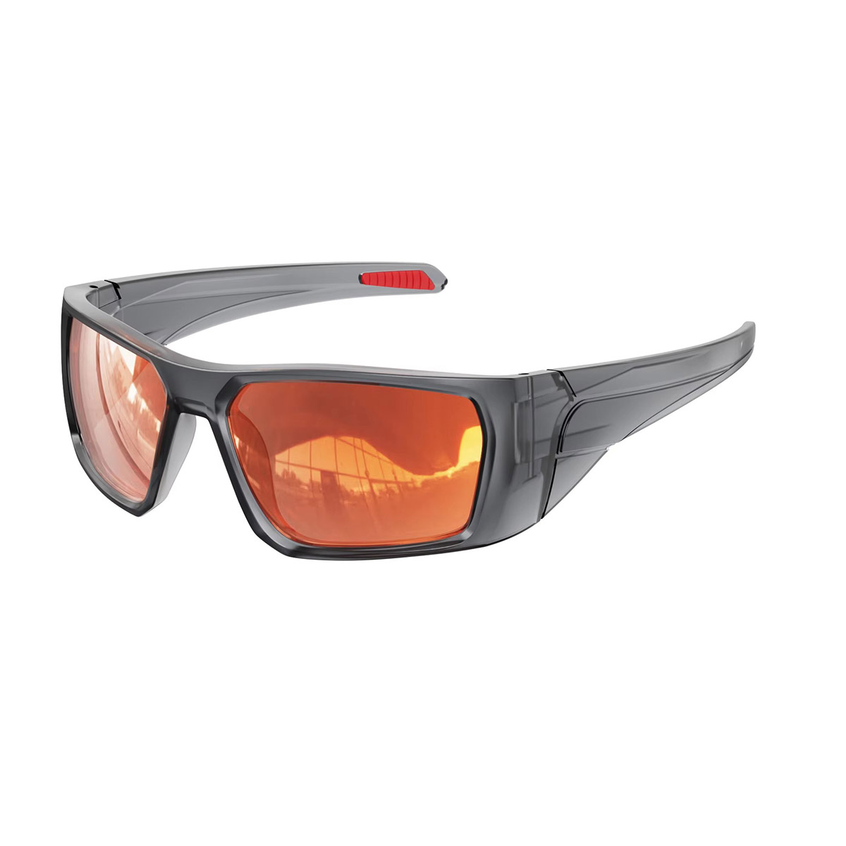 Lunettes de soleil de pêche à la pêche élevée résistante à l'impact sur le PC