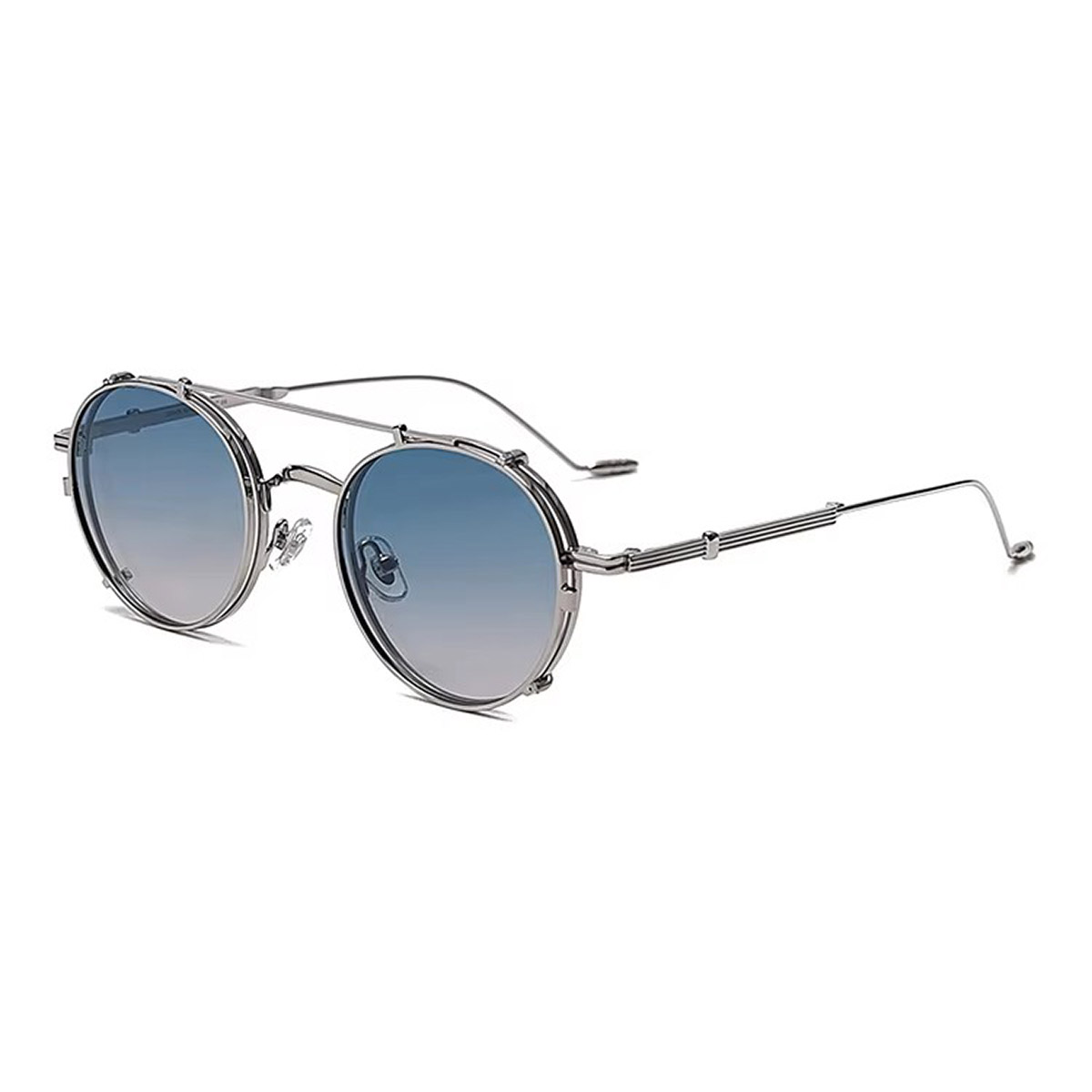 Clip magnétique polarisé sur les lunettes de soleil