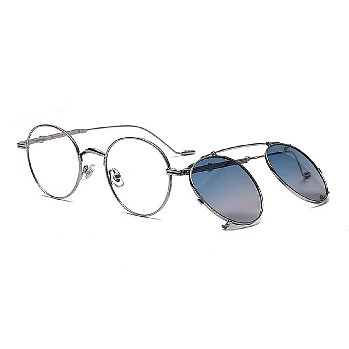 Clip magnétique polarisé sur les lunettes de soleil
