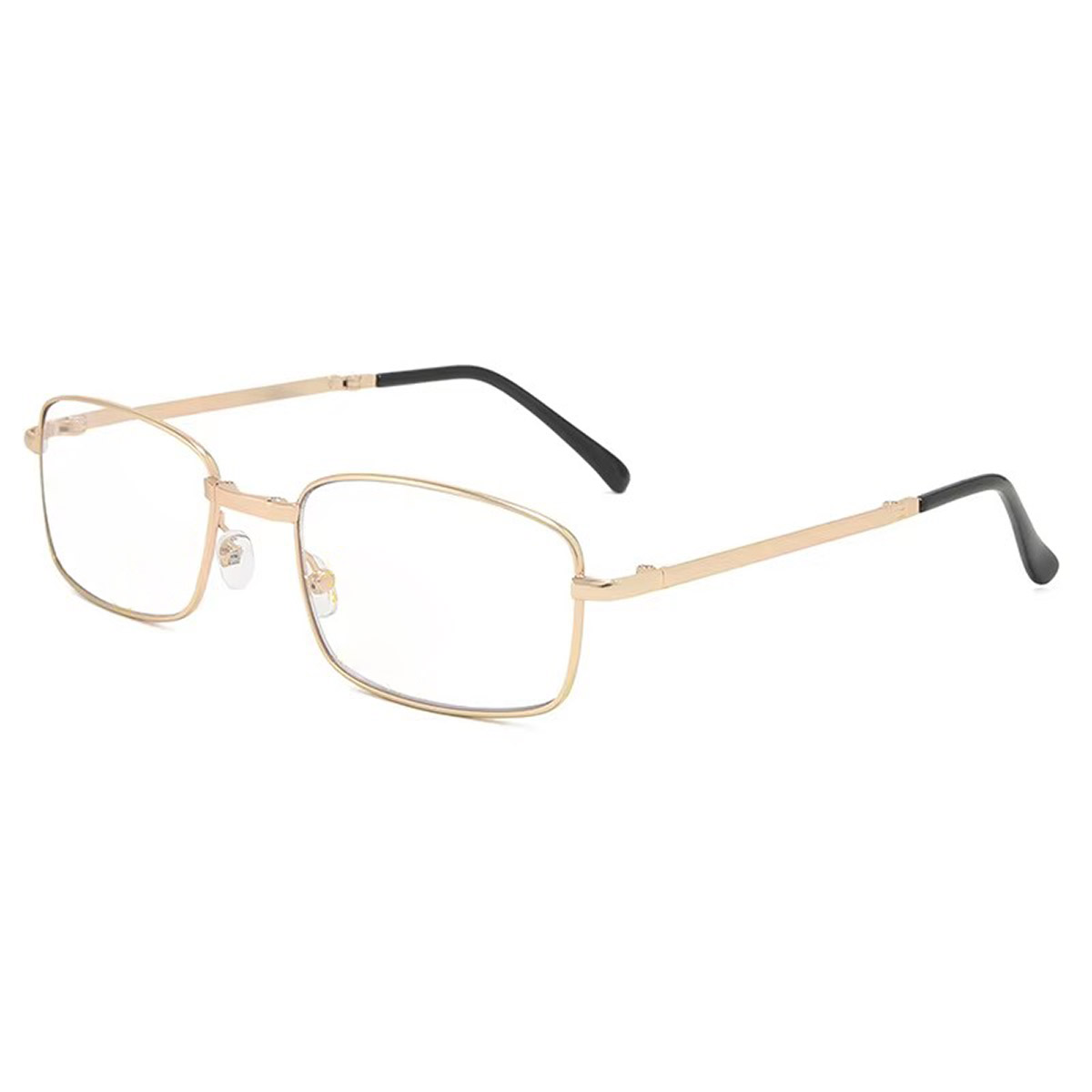 Titanium Retro Retro Men Full Full's Men's UV400 Lunettes de lecture pour hommes