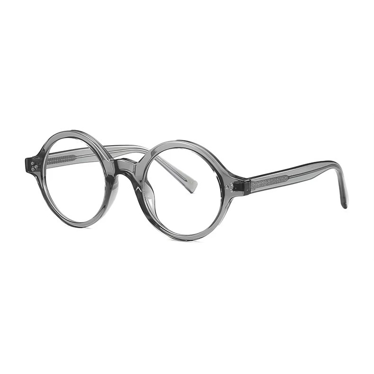 Plaque rétro pour hommes ronds de lunettes de lecture multi-focales progressives