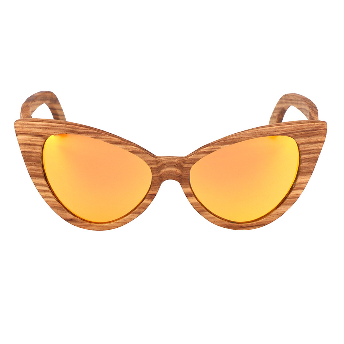 Lunettes de soleil en bois élégantes