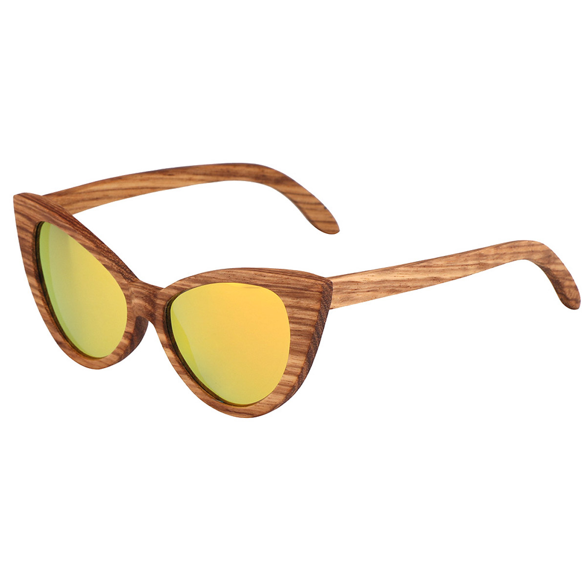 Lunettes de soleil en bois élégantes