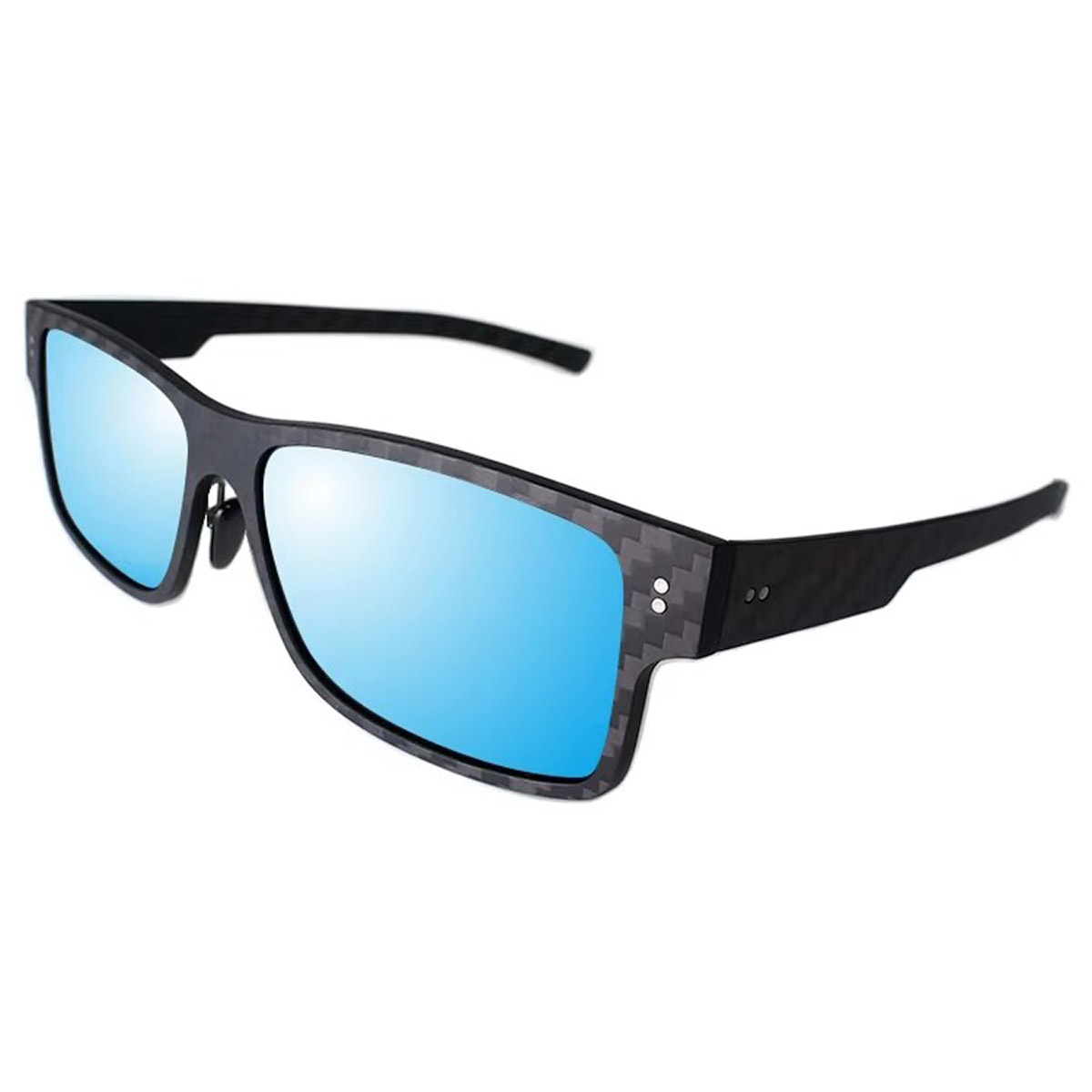 Lunettes de soleil en fibre de carbone surdimensionnée ultra-légère