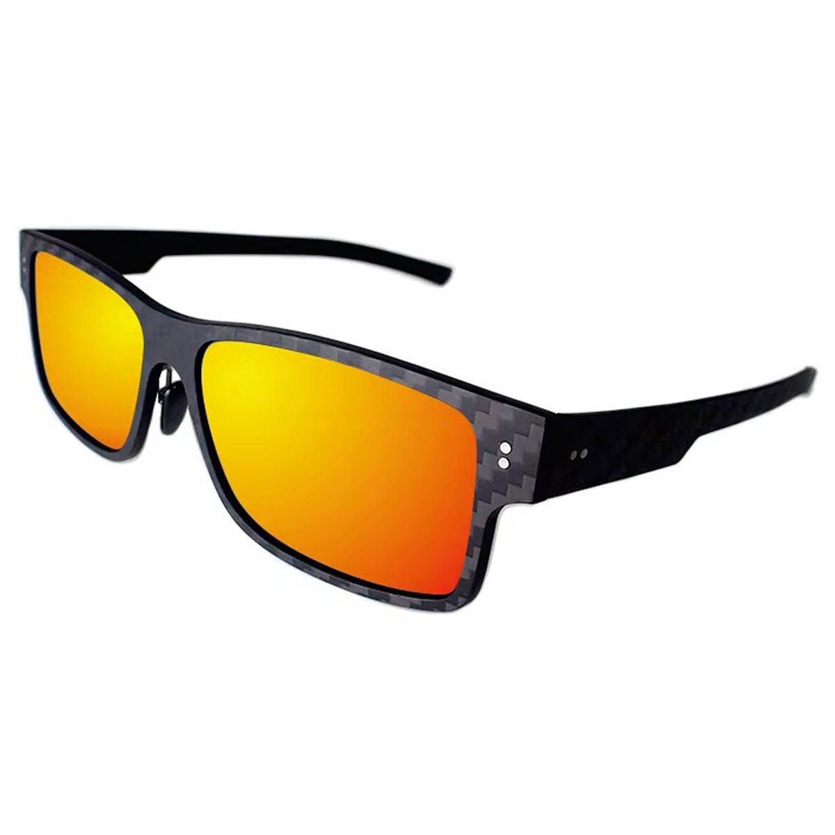 Lunettes de soleil en fibre de carbone surdimensionnée ultra-légère