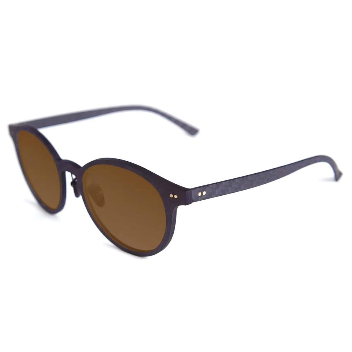 Lunettes de soleil en fibre de carbone anti-éclat classique