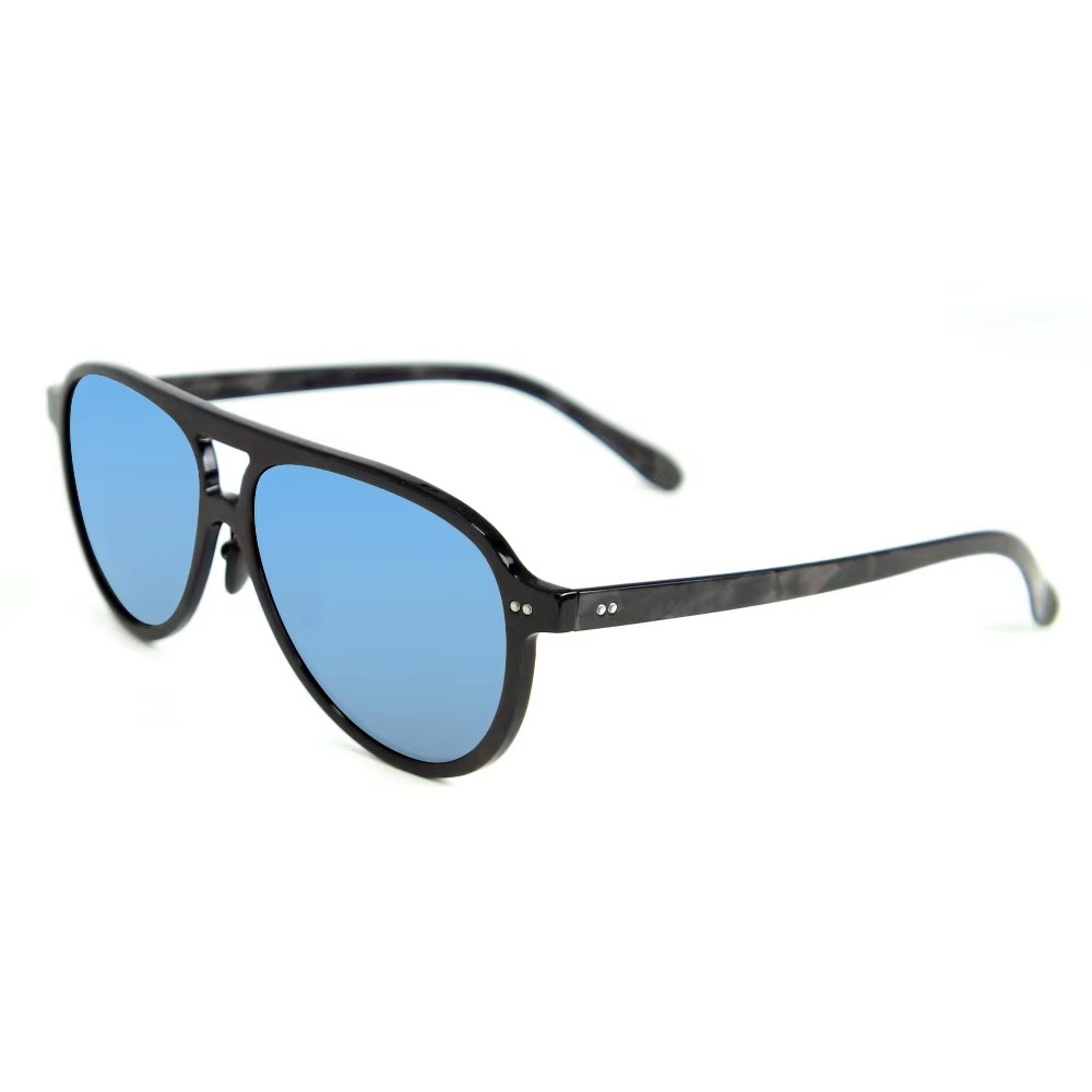 Lunettes de soleil en fibre de carbone aviateur classique