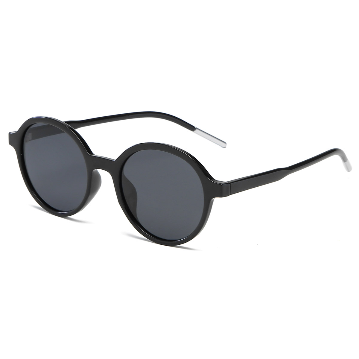 Transparent Colorful Round Frame TR / PC Sunglasses