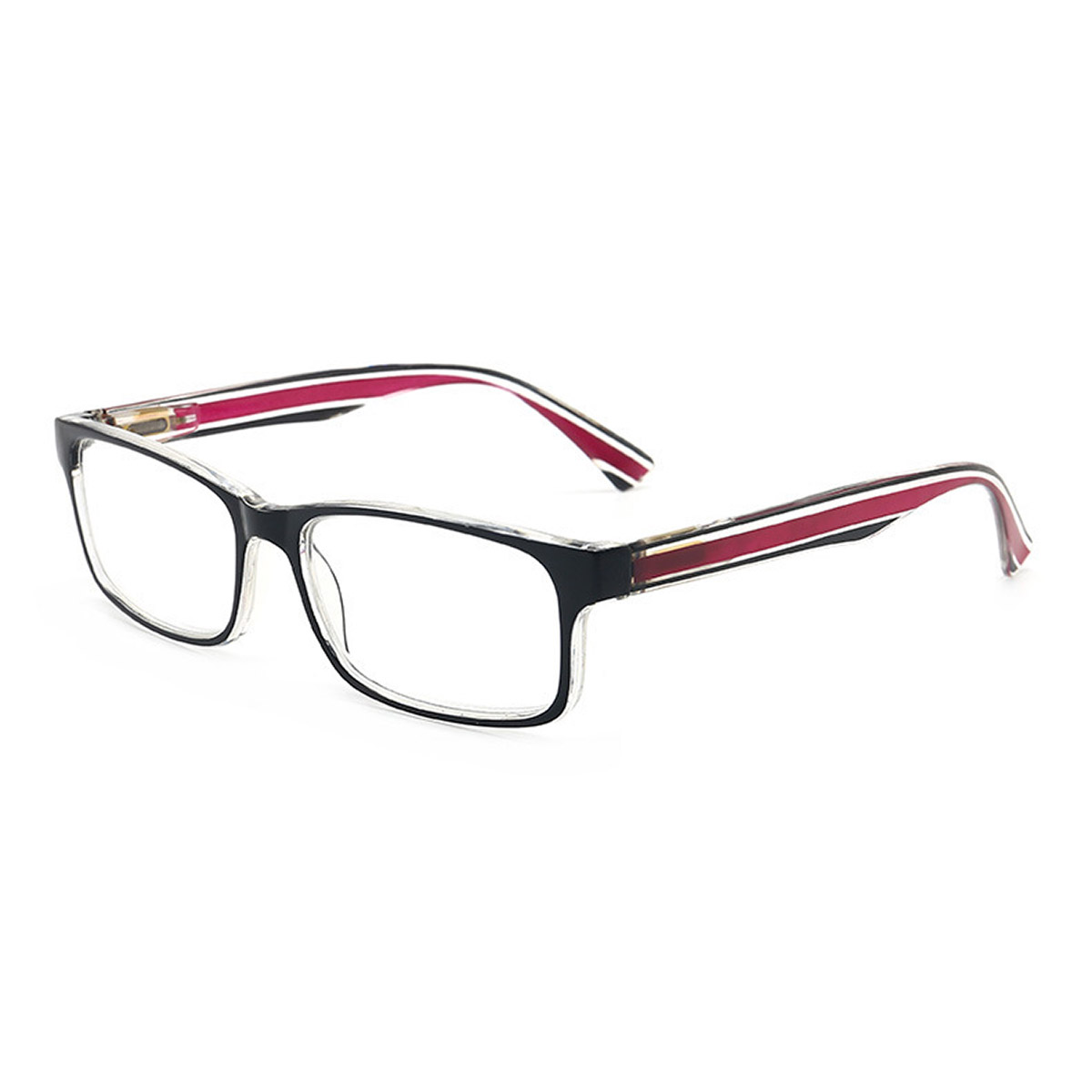 TR90 MENS ULTA-LIGHT Square Elastic à charnière Lunes de lecture