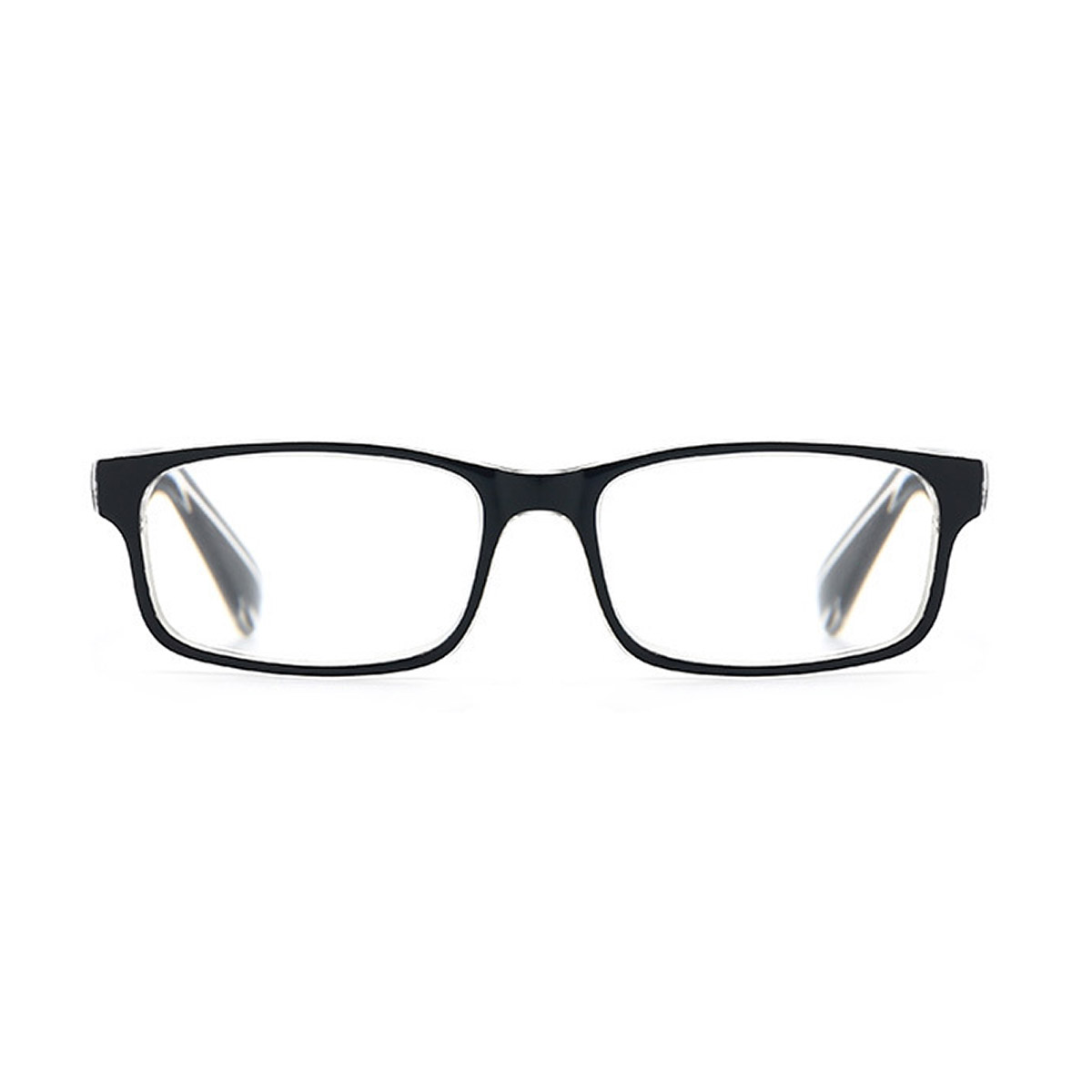 TR90 MENS ULTA-LIGHT Square Elastic à charnière Lunes de lecture