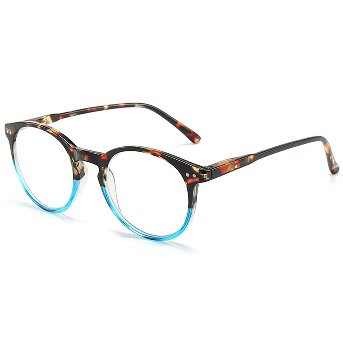 PC Round Blue Light Ampact-Resistant Reading Lunes