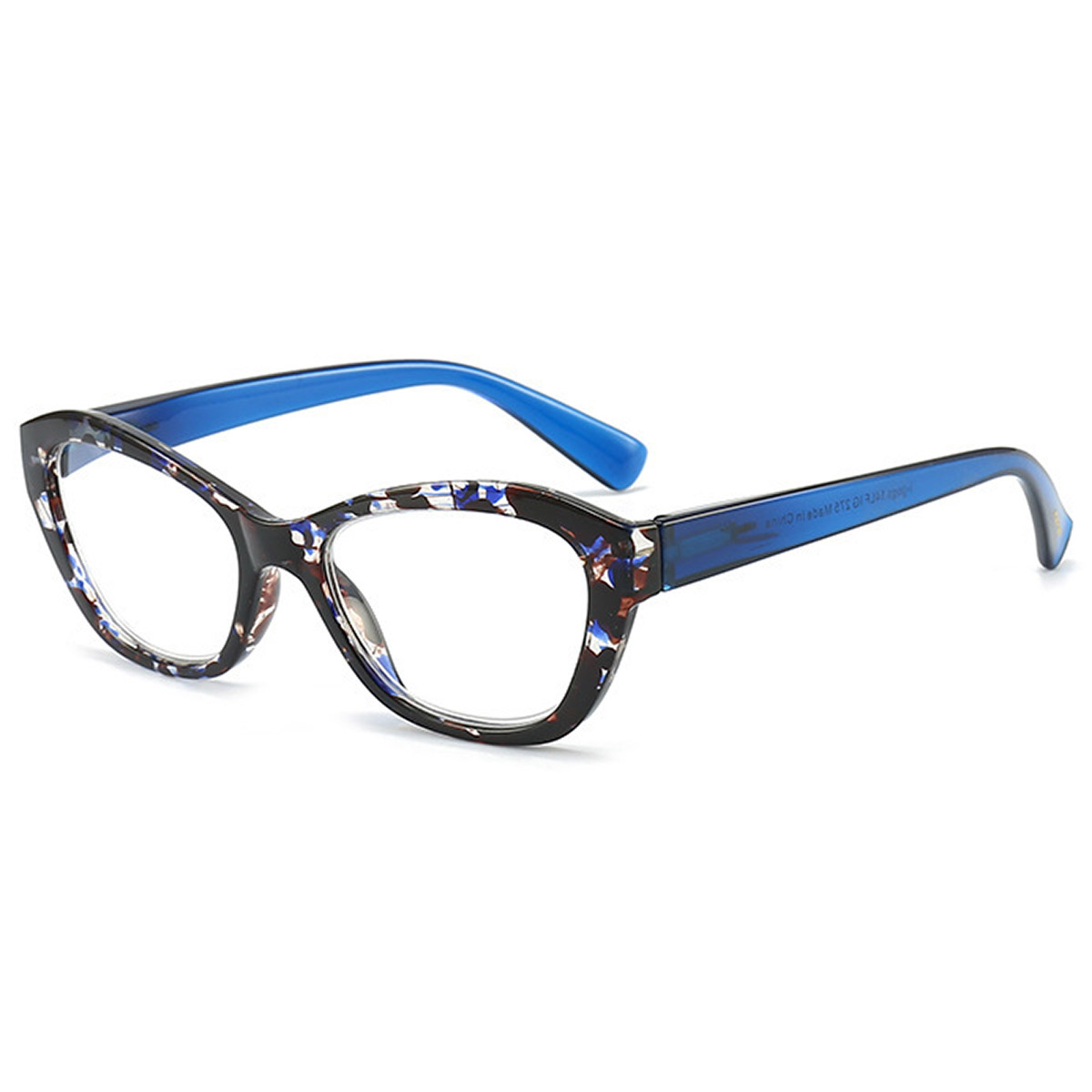 Lunes à œil de chat à la mode des femmes avec des lunettes de lecture multifocales progressives
