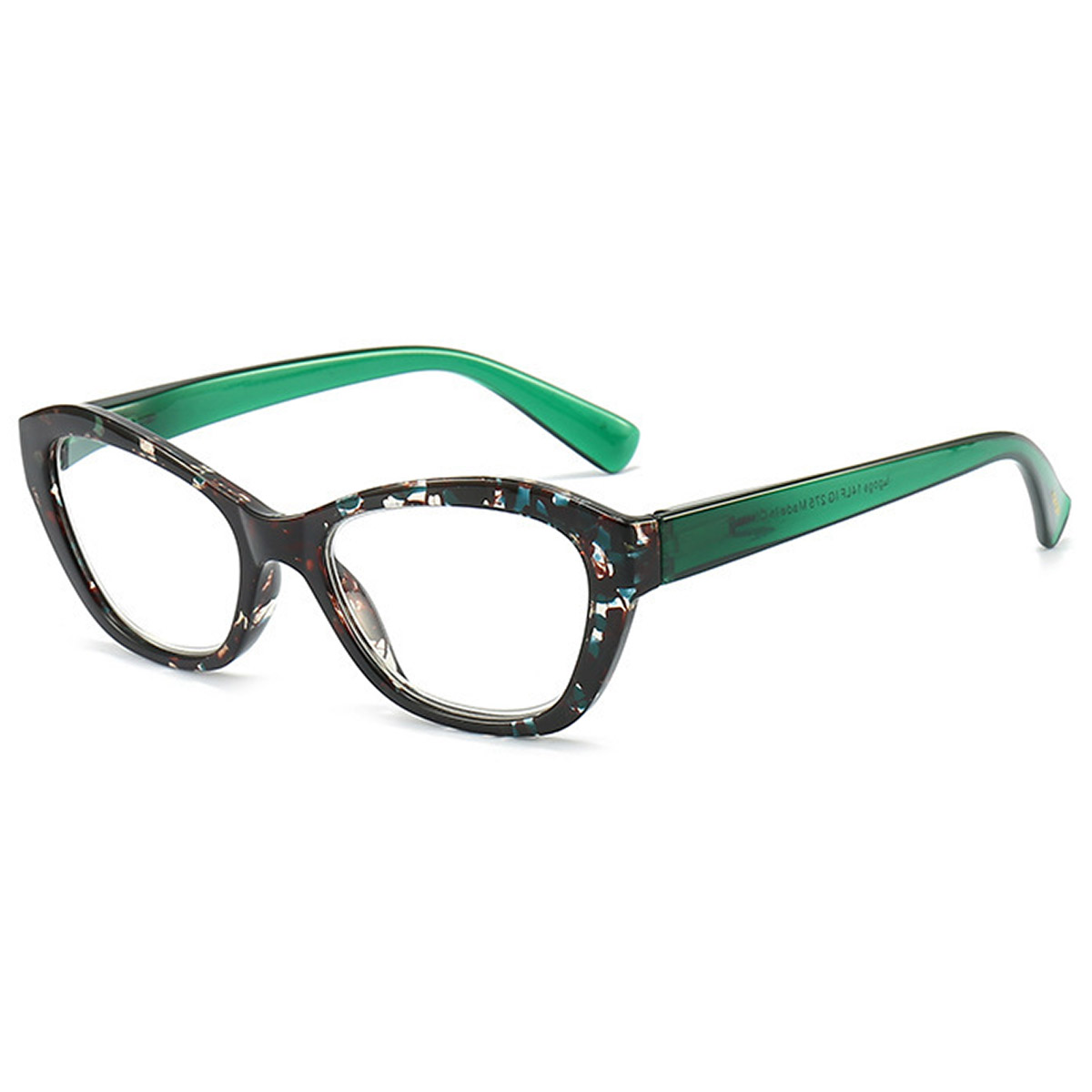 Lunes à œil de chat à la mode des femmes avec des lunettes de lecture multifocales progressives