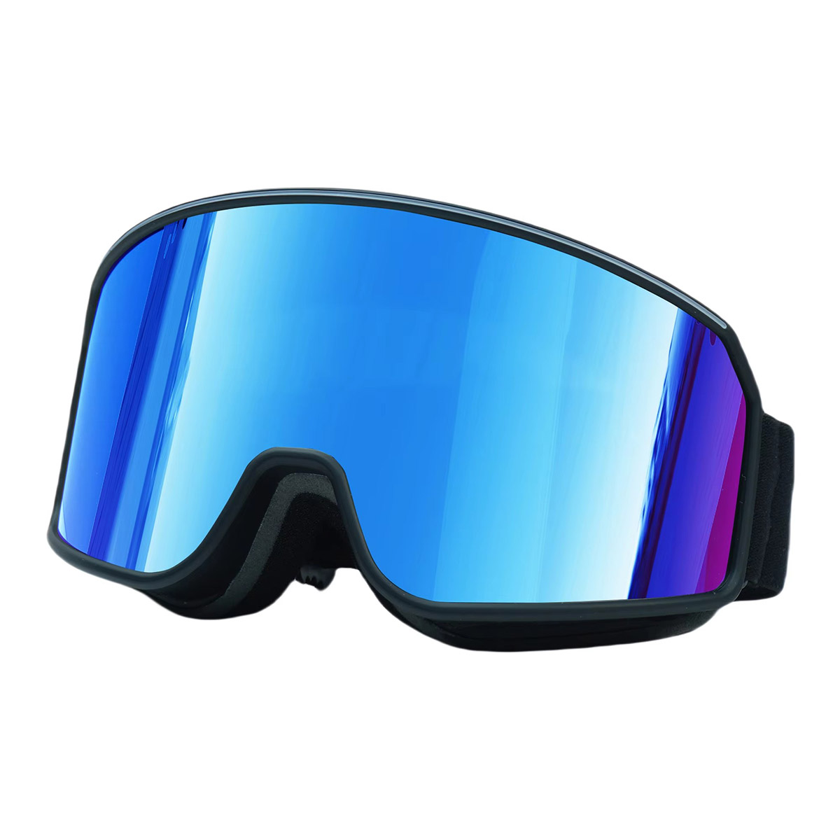 Des lunettes de ski anti-Fog adultes personnalisées avec une sangle réglable